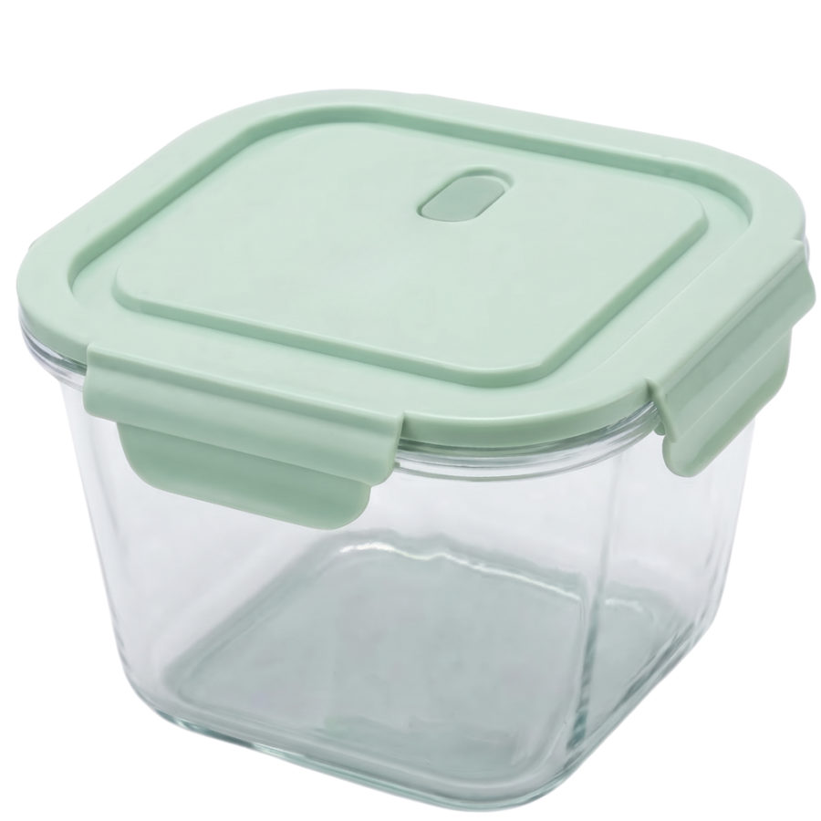 Taper hermético de vidrio vidrio, 850ml