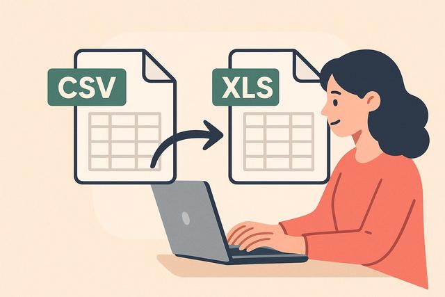 Comment convertir un CSV en XLS facilement