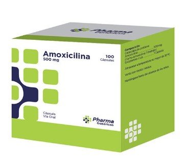 Amoxicilina 500 Mg Pharmagen Cja/100 Tab