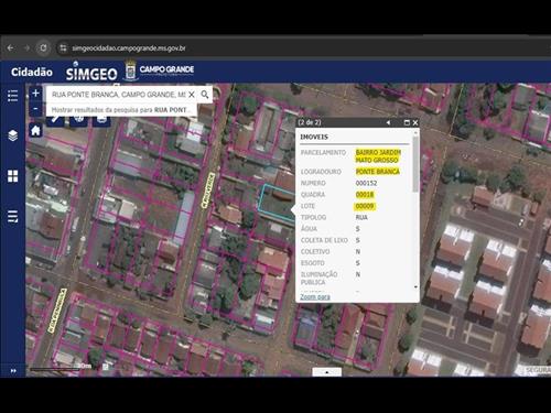 TERRENO, A.T. 374 M², JARDIM MATO GROSSO EM CAMPO GRANDE/MS