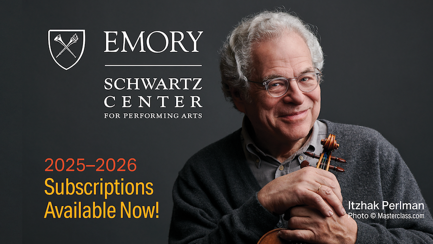 Itzhak Perlman holding violin