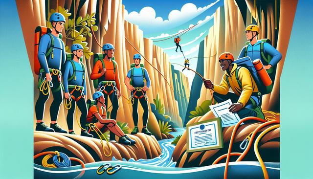 Formation en Canyoning : Devenir un Guide Certifié - Étapes et Certifications