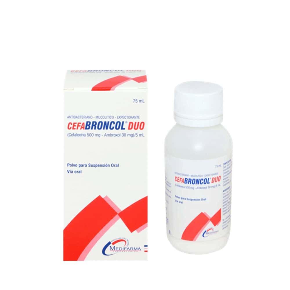 Cefabroncol Duo Susp Fco/75 ml