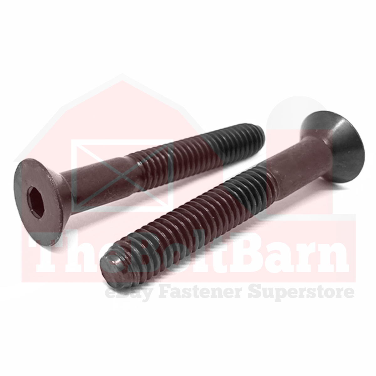 M14-2.0 Class 12.9 Flat Socket Head Cap Screws Black Oxide (Pick Length & Qty)