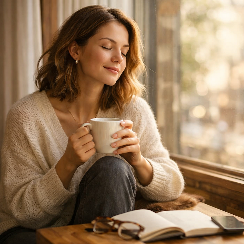 Nyforlovet par bruger et køkkenredskab sammen og smiler glad i et lyst køkken Nyforlovet par bruger et køkkenredskab sammen og smiler glad i et lyst køkken