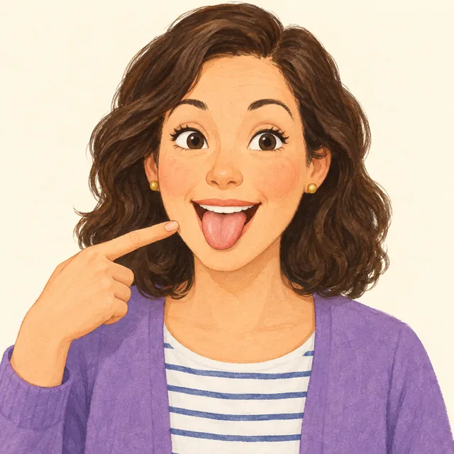 Illustration of tongue