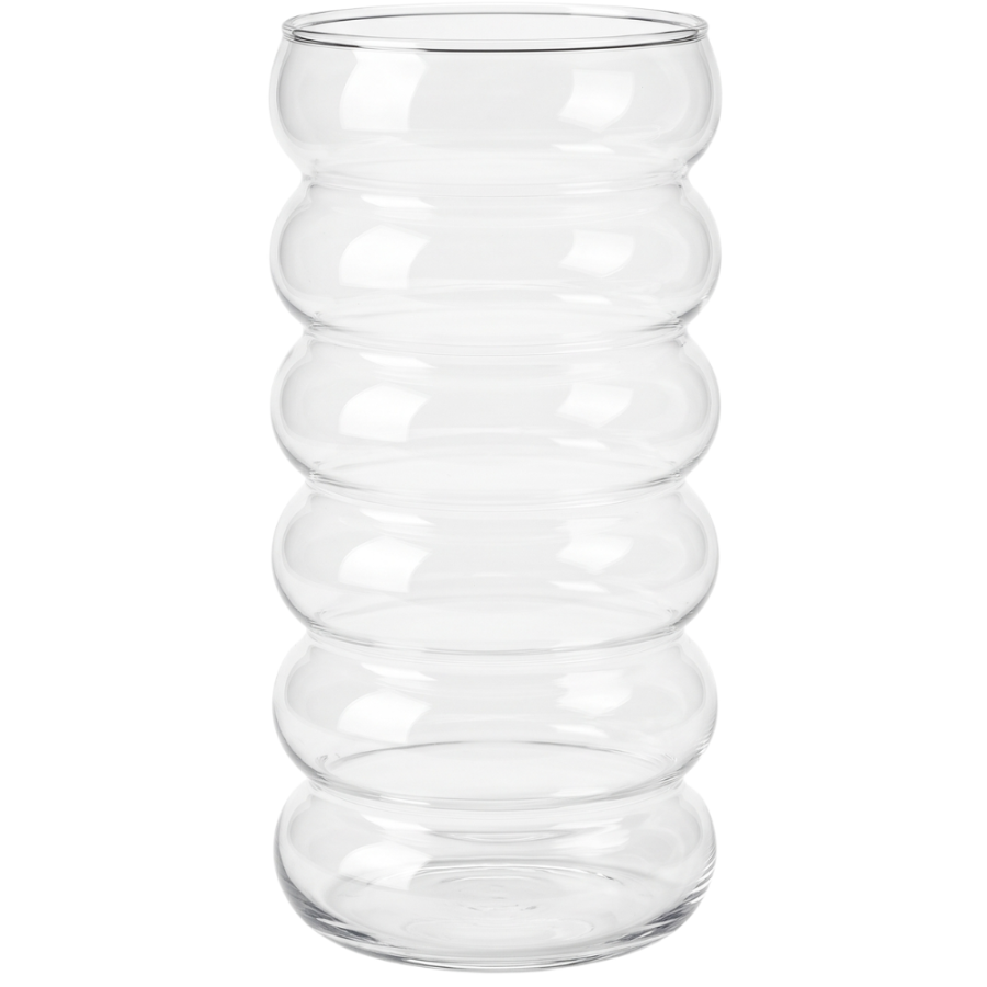 Vaso resistente al calor vidrio borosilicato, 500ml