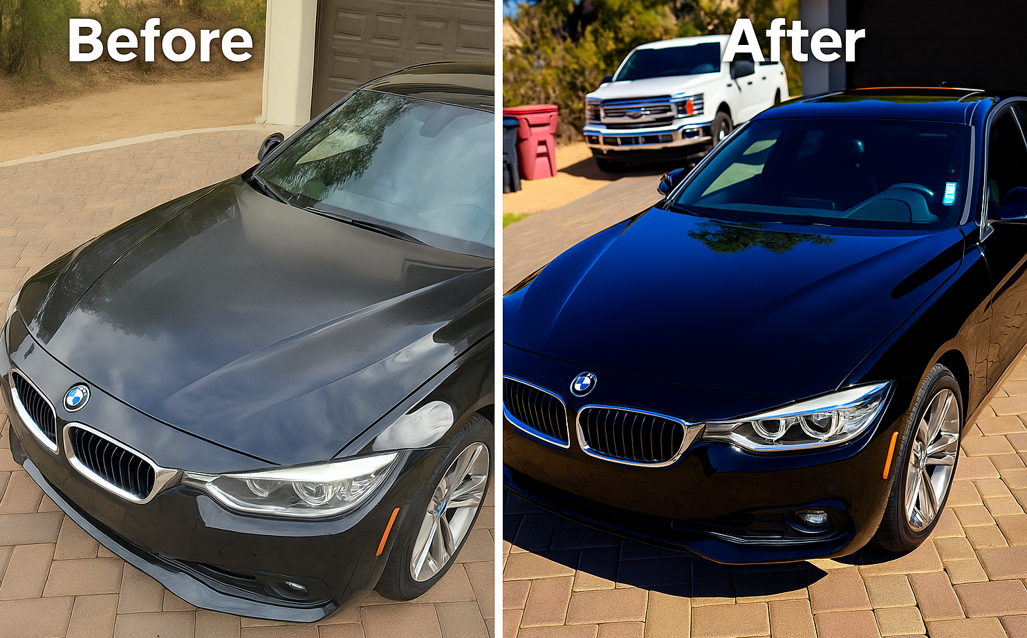 Faded BMW fully restored to showroom condition with Regloss