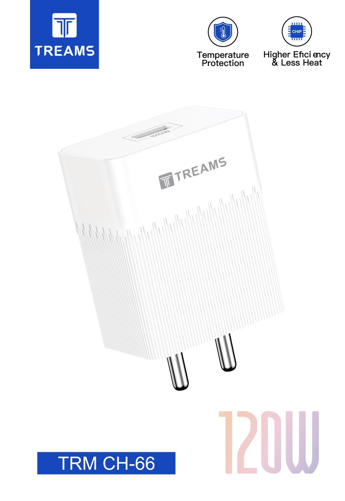 Treams TRM CH - 66 - FLASH CHARGER - 120W