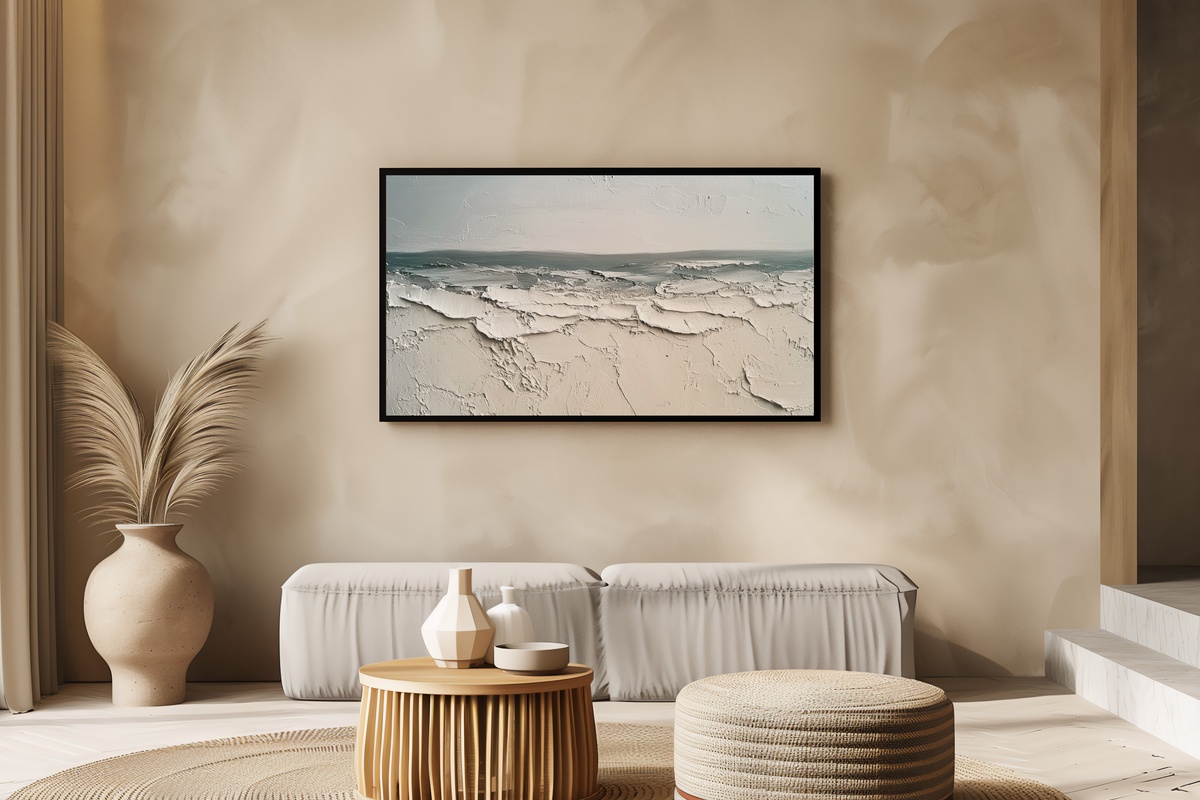 Breezy Seaside Silhouettes - Summer Frame TV Art