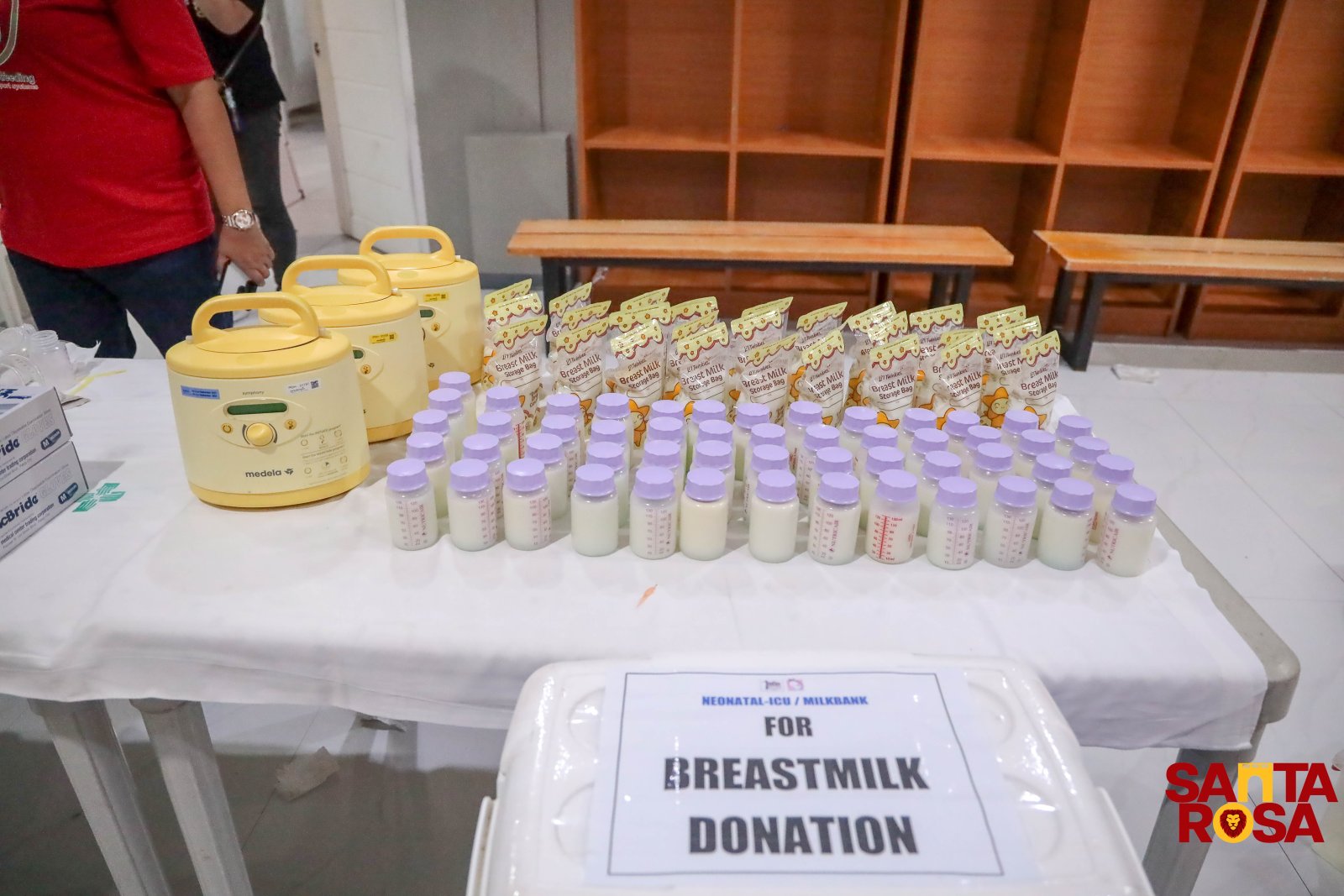 249 na Ina, Lumahok sa Breastmilk Letting