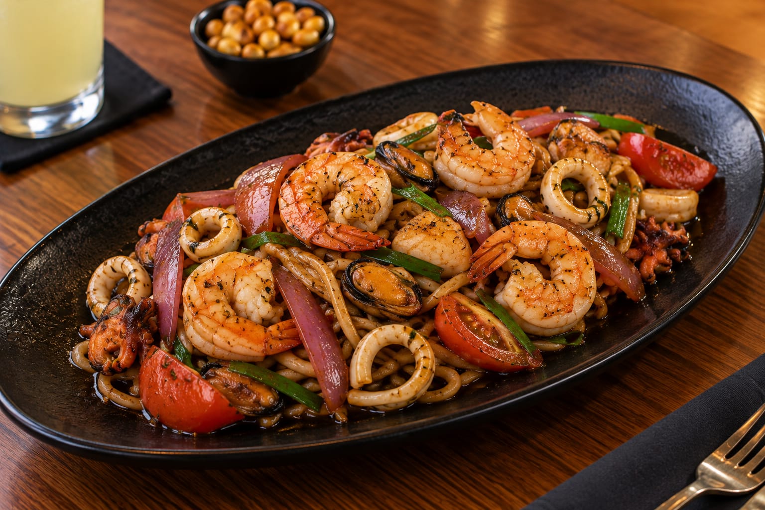 Tallerin Saltado de Mariscos