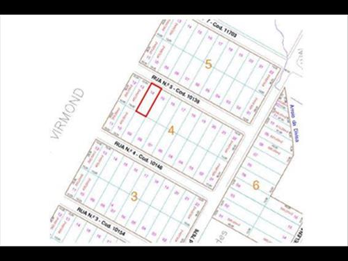 Terreno urbano em Guarapuava/PR - Lote nº 14, Quadra 04, Jardim das Américas - 455m²