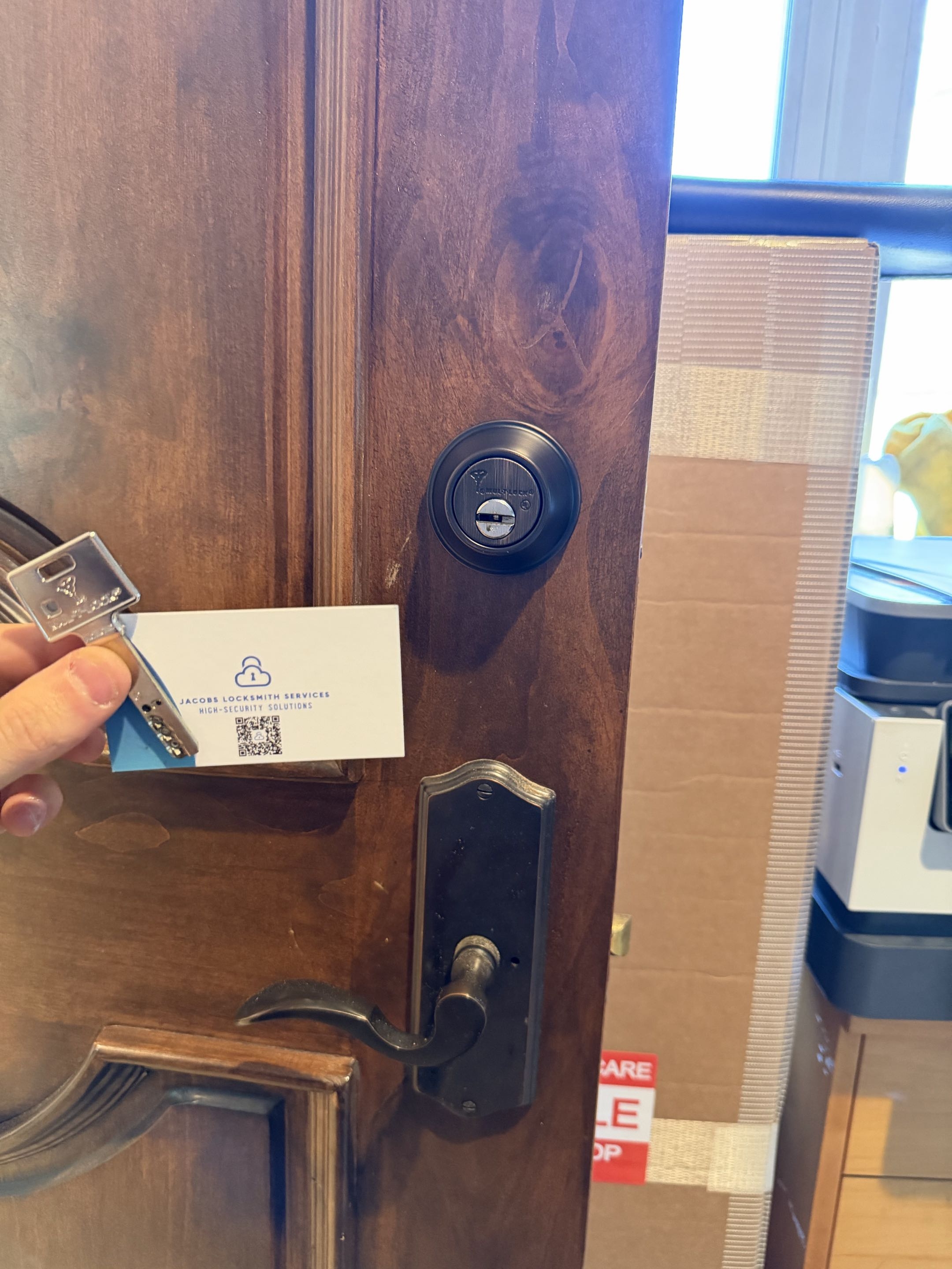 New high security deadbolt