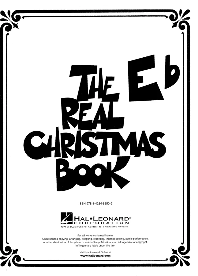 The Real Christmas Book in Eb