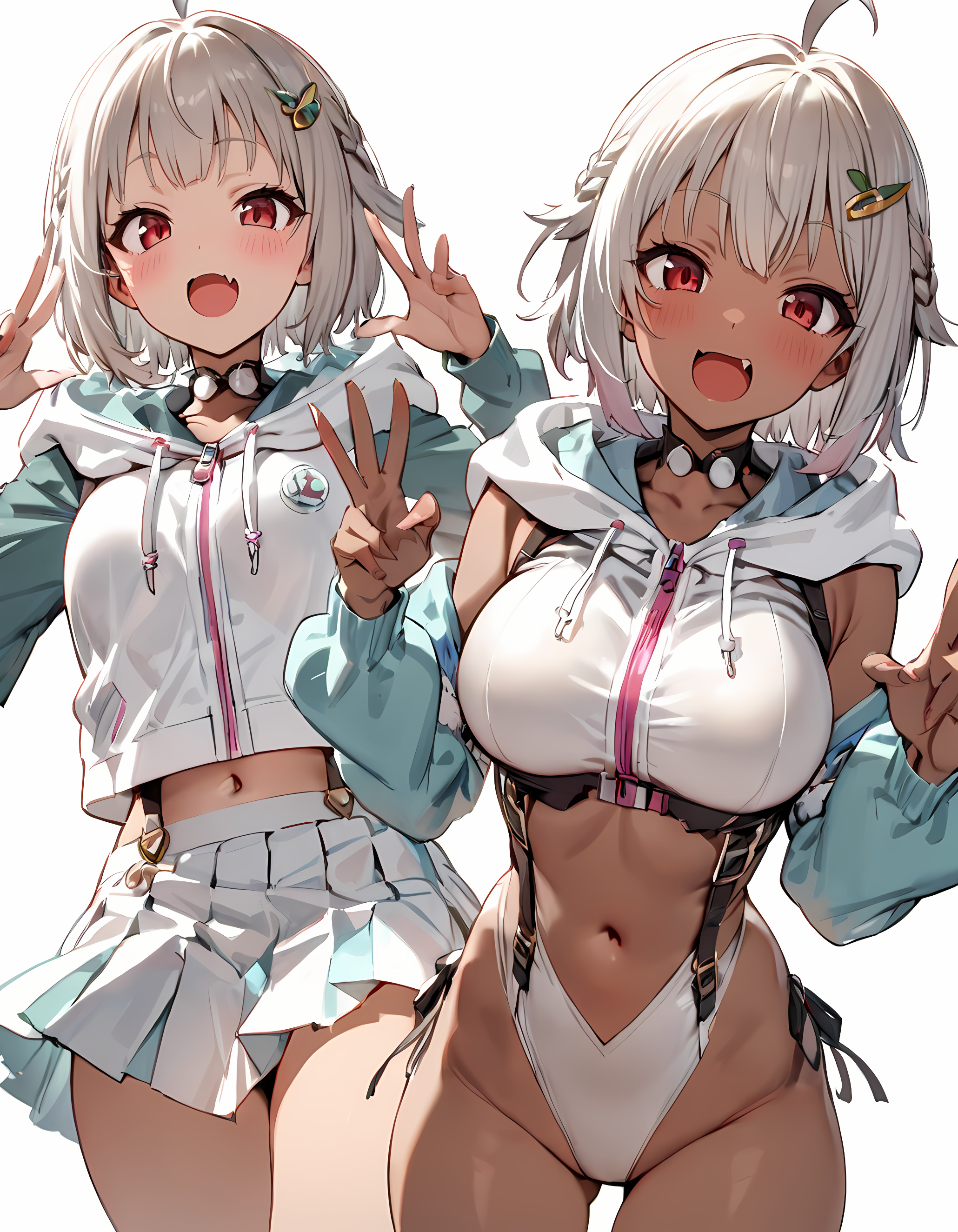Artworks by OhymAI by OhymAI with ai art, Nijisanji, virtual YouTuber, Marin Hayama, beautiful girl