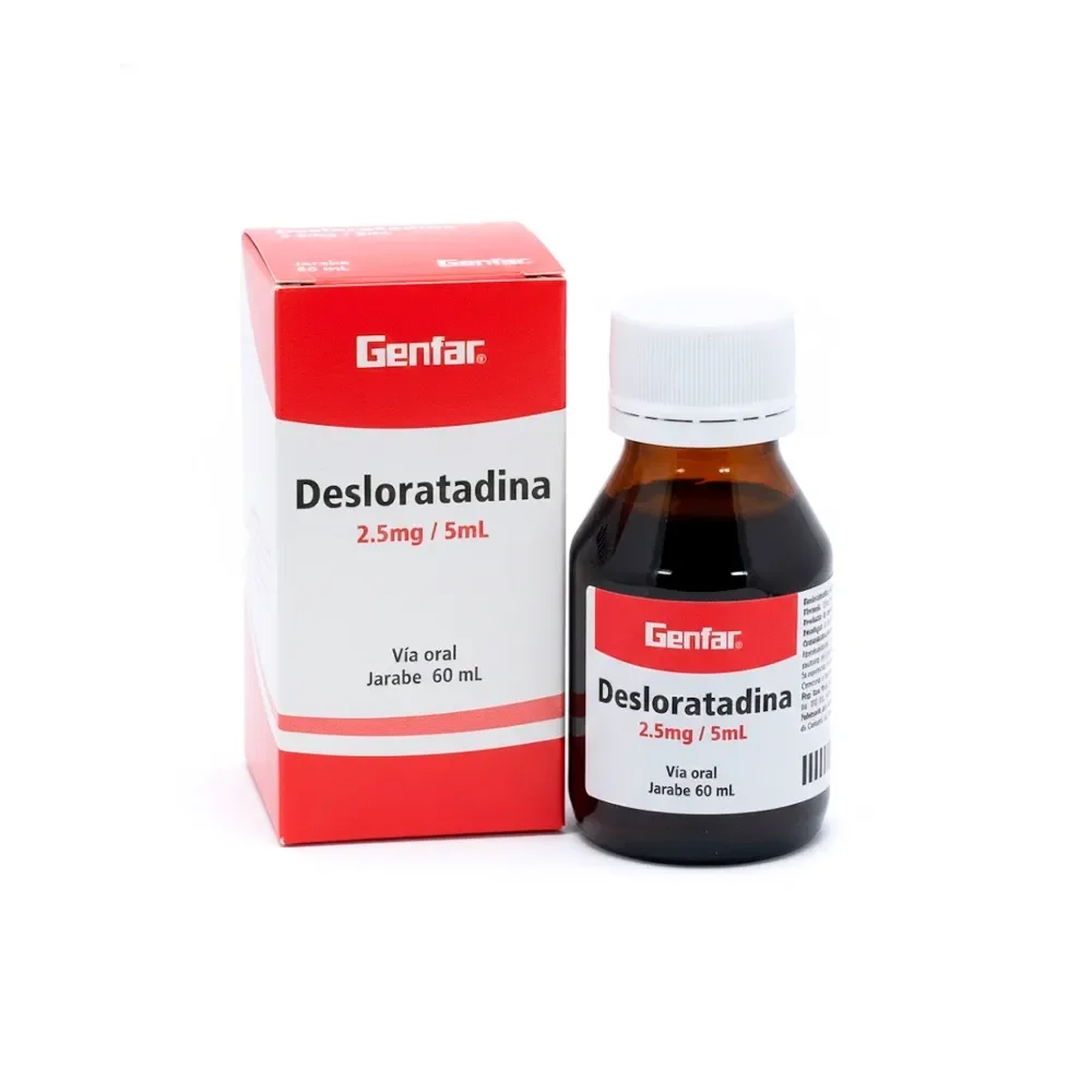Desloratadina 2.5Mg/5ml Jbe Fcox60ml