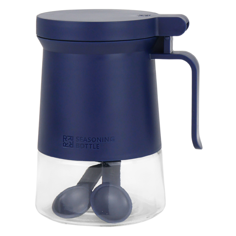 Frasco condimentero azul, 350ml