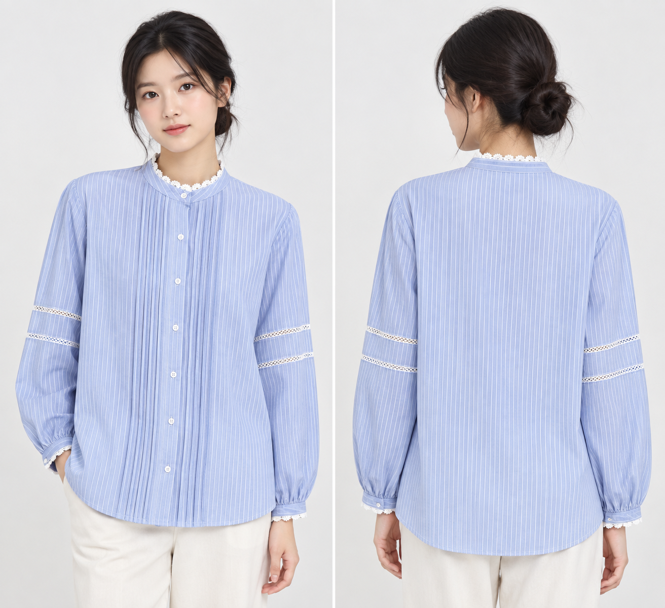 Rimsha wear cotton blend party wear shirt