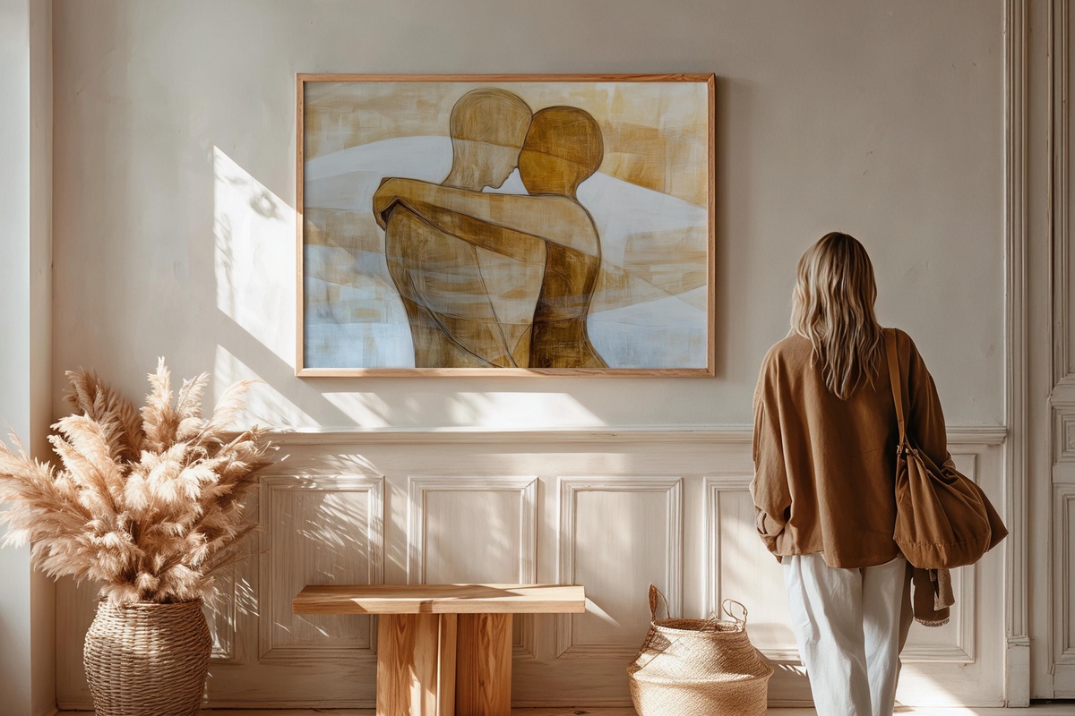 Minimalist Human Harmony Minimalist Printable Wall Art