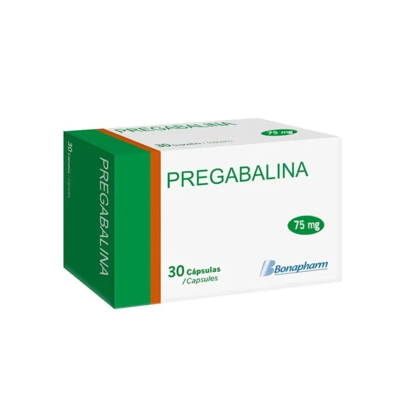 Pregabalina 75Mg Caja X 30 Capsulas