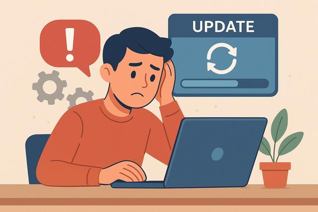 Problème après mise à jour : solutions simples et efficaces
