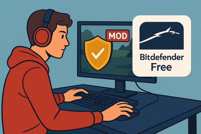 Tester un mod de jeu sans risque avec Bitdefender Free