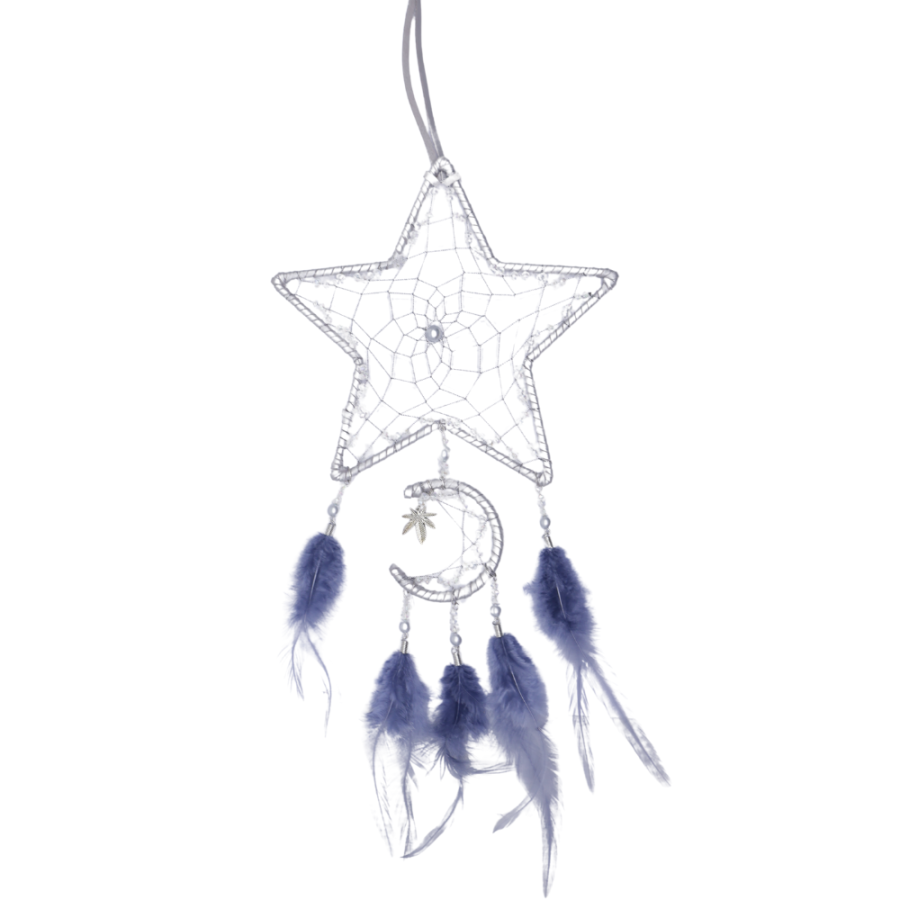 Atrapasueños azul, 42cm