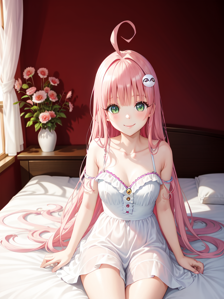 ララちゃん01 by Youto-AI with Lala Satalin Deviluke, To Love Ru, small breasts