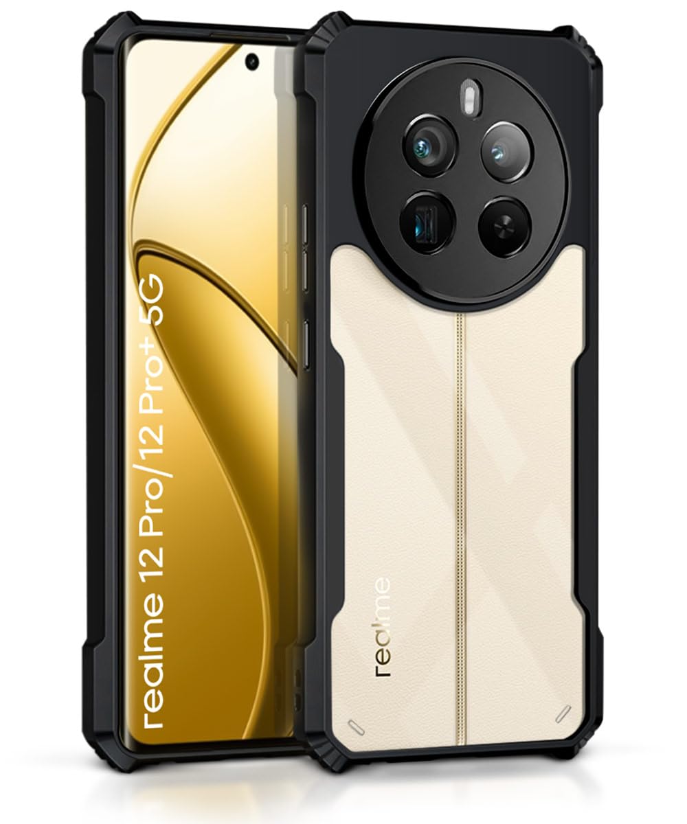 Black Border - Transparent Back iPaky Mobile Back Cover Case