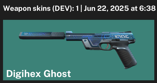 Buy [AP] 1 Skins | Digihex Ghost | Silver 3 | 91 LVL from Steam_Inc ...