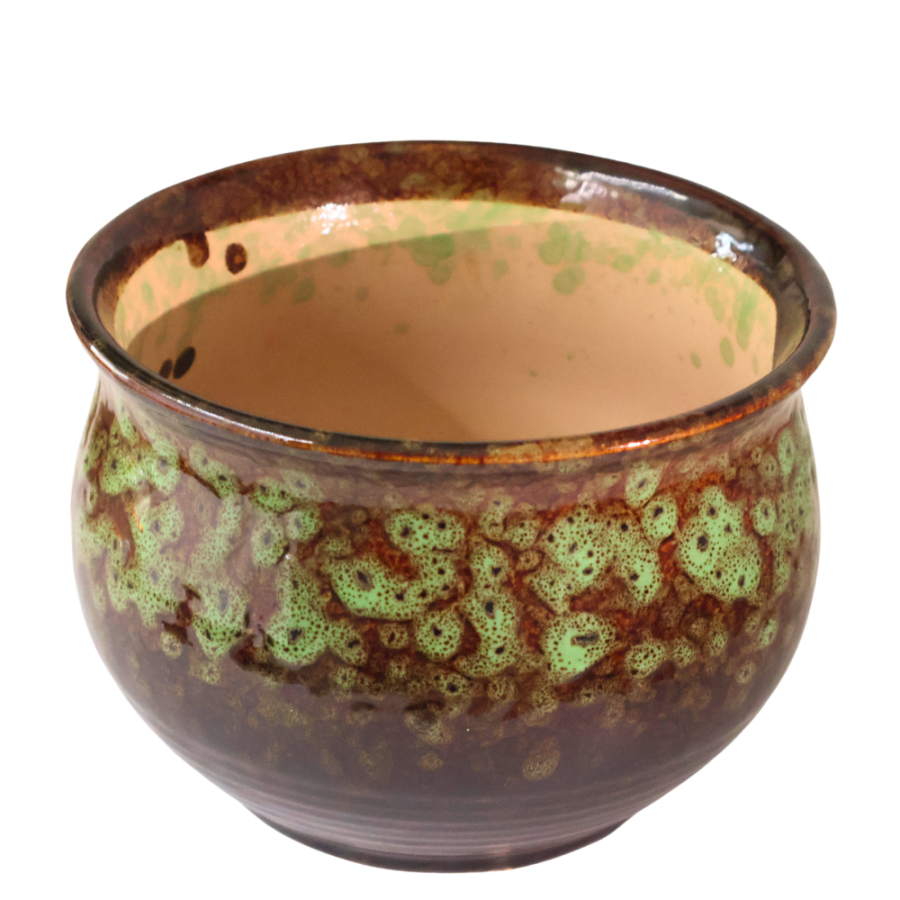 Macetero decorativo cerámica, 10xØ14cm