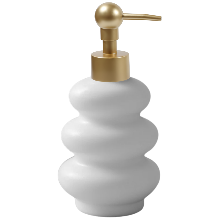 Dispensador de jabón (Colores disponibles) cerámica, 350ml