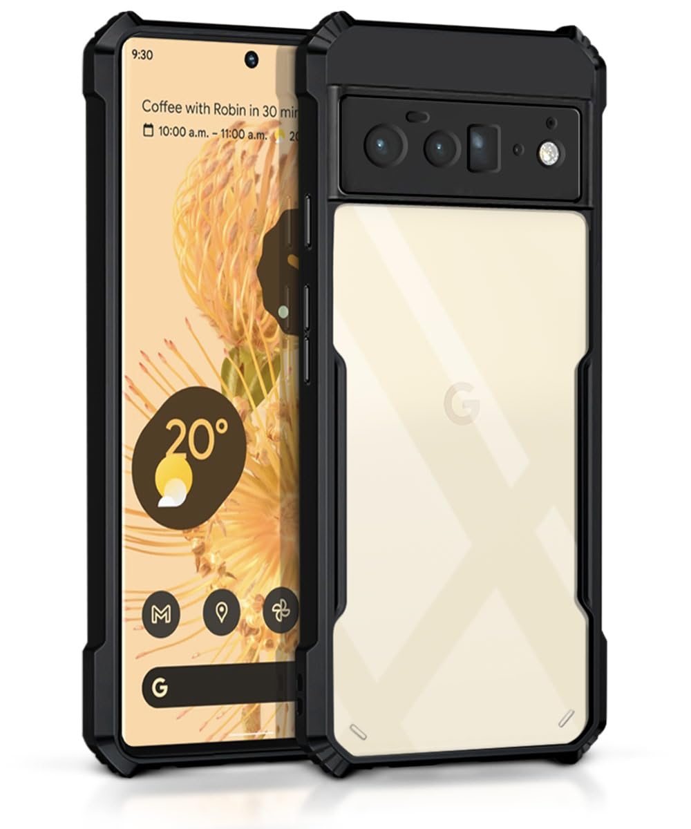 Black Border - Transparent Back iPaky Mobile Back Cover Case