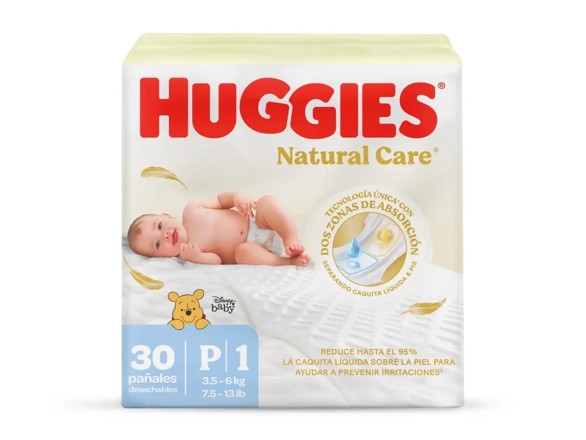 Huggies Pañal Nat Care P Bol/30 Und