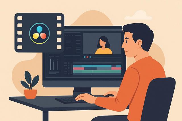 Monter une vidéo avec DaVinci Resolve gratuit