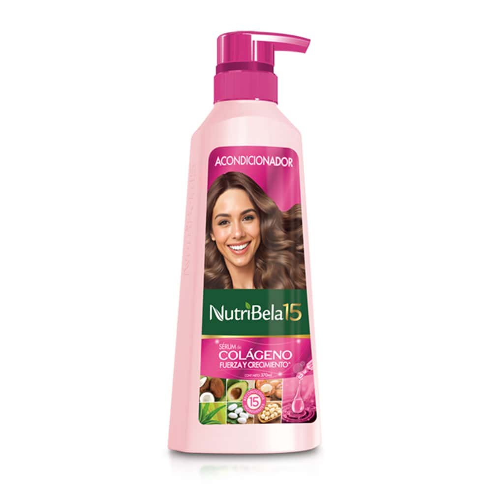Nutribela Acond Colageno Fuerza Y Crecimiento Fco X 350 ml