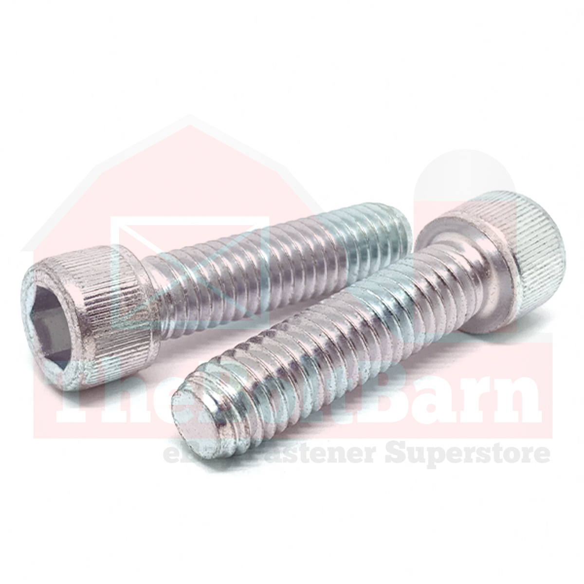 M6-1.0 Class 12.9 Coarse Socket Head Cap Screws Zinc Clear (Choose Length & Qty)