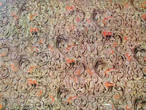 Swallow Silk Embroidery (detail). Early Western Han dynasty. Unearthed from Tomb No. 1, Mawangdui, Changsha, 1972. Hunan Provincial Museum.
