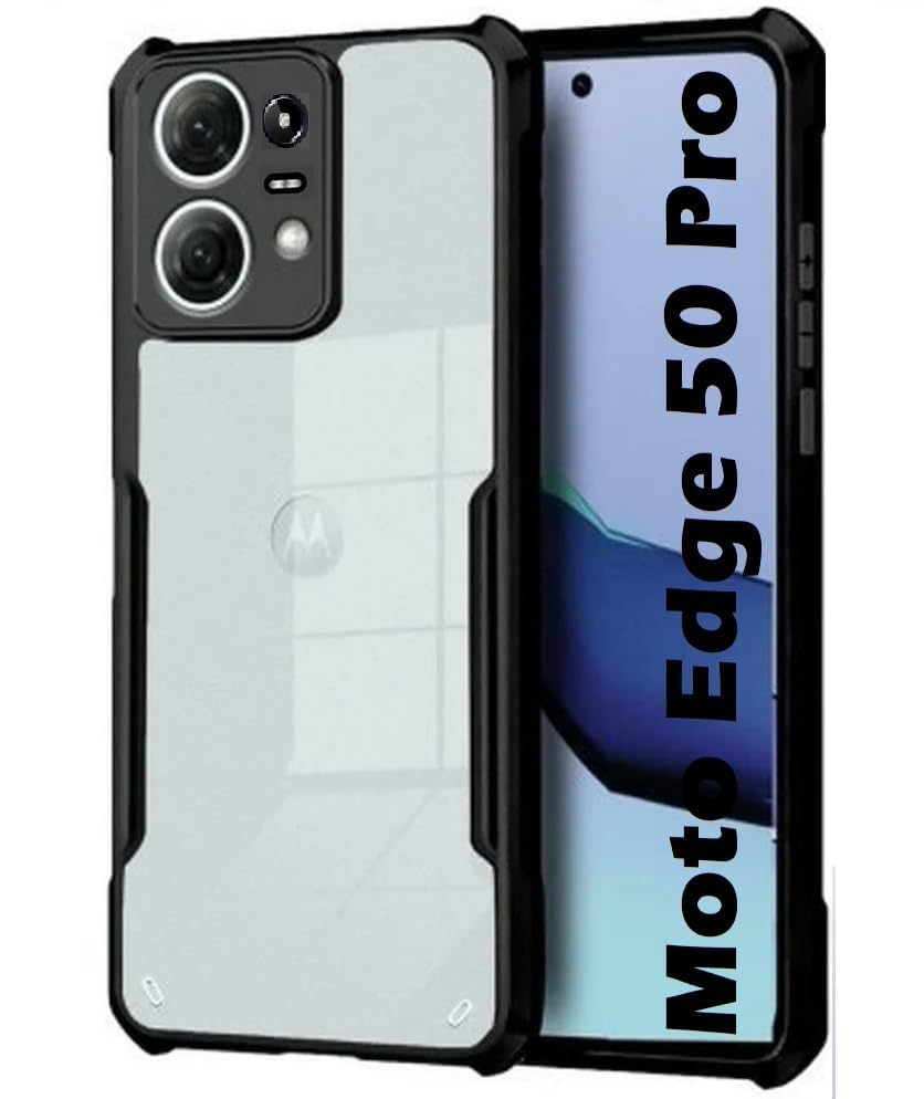 Black Border - Transparent Back iPaky Mobile Back Cover Case