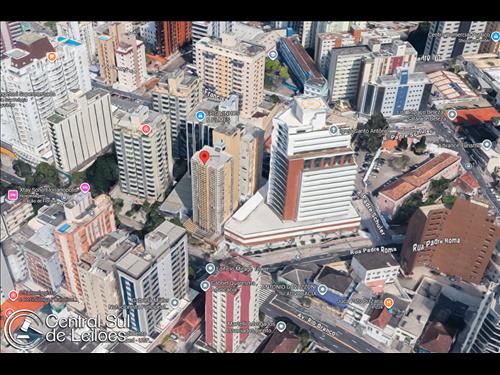 Sala comercial nº 910, no Edifício Comercial Centro Executivo Maxim's, em Florianópolis/SC