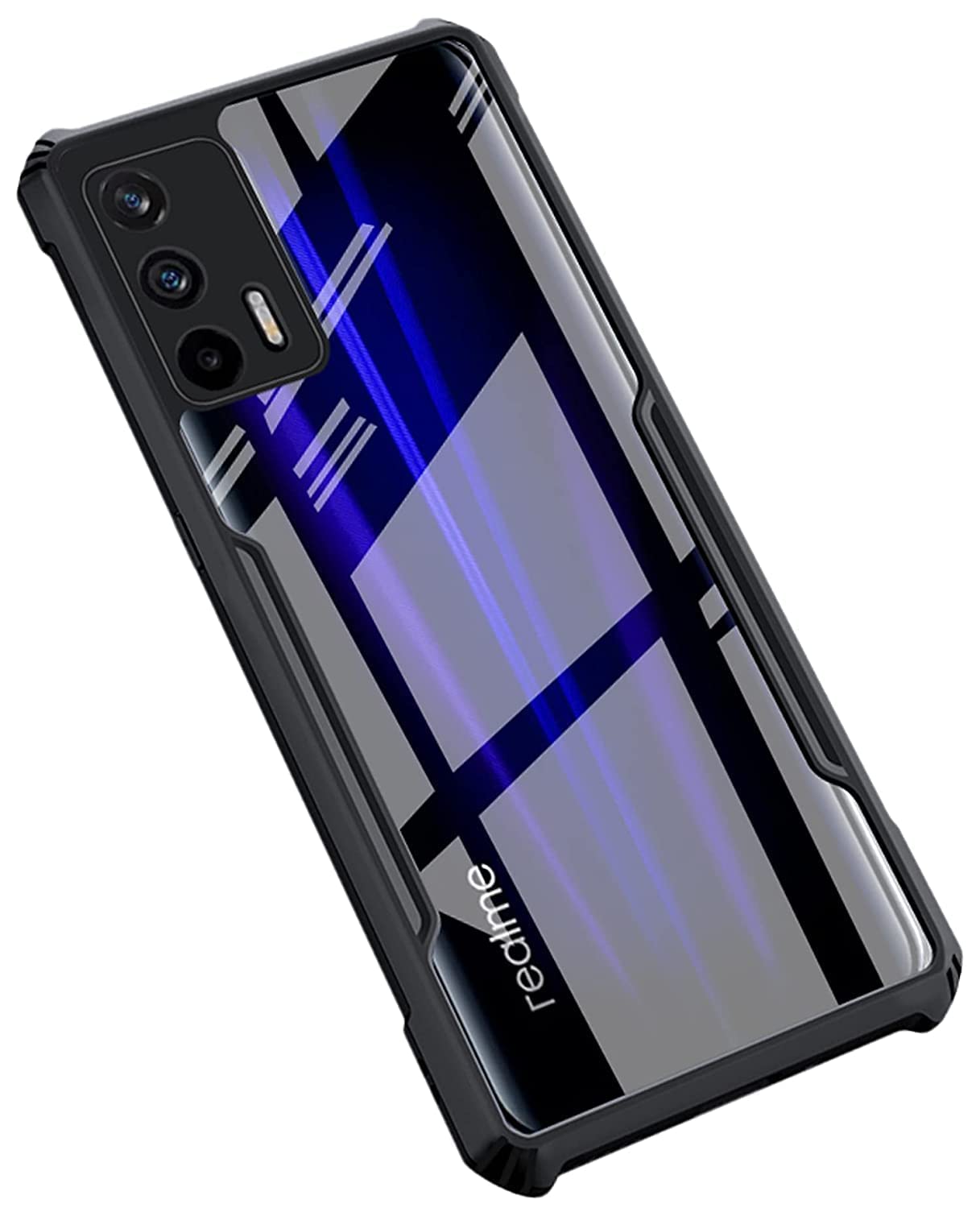 Black Border - Transparent Back iPaky Mobile Back Cover Case