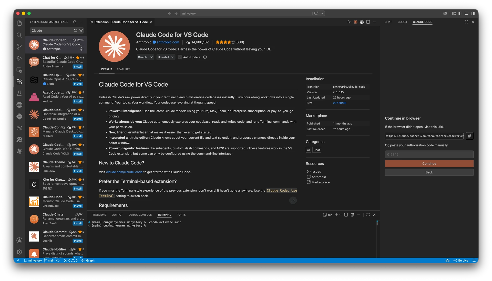 Continue in browser