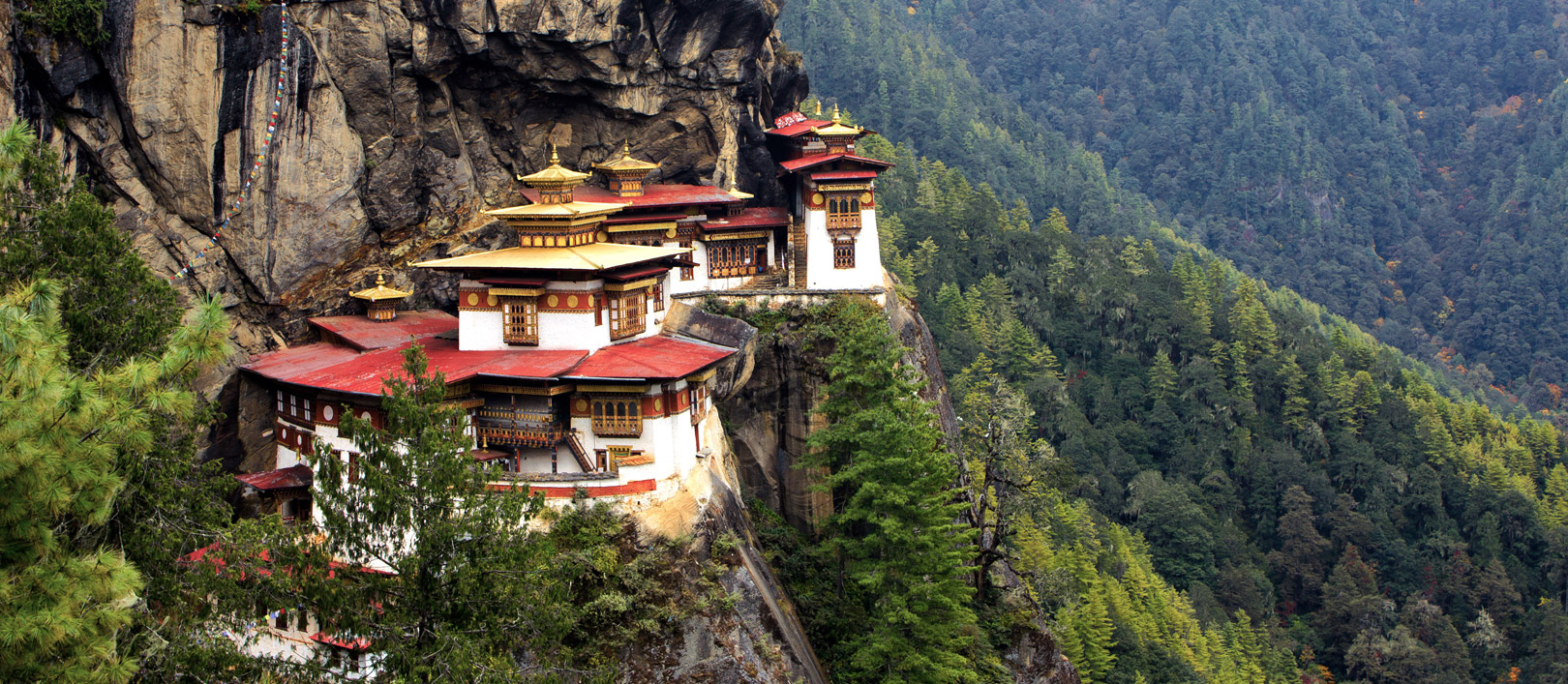 course landing page, image of monastery in the mountains