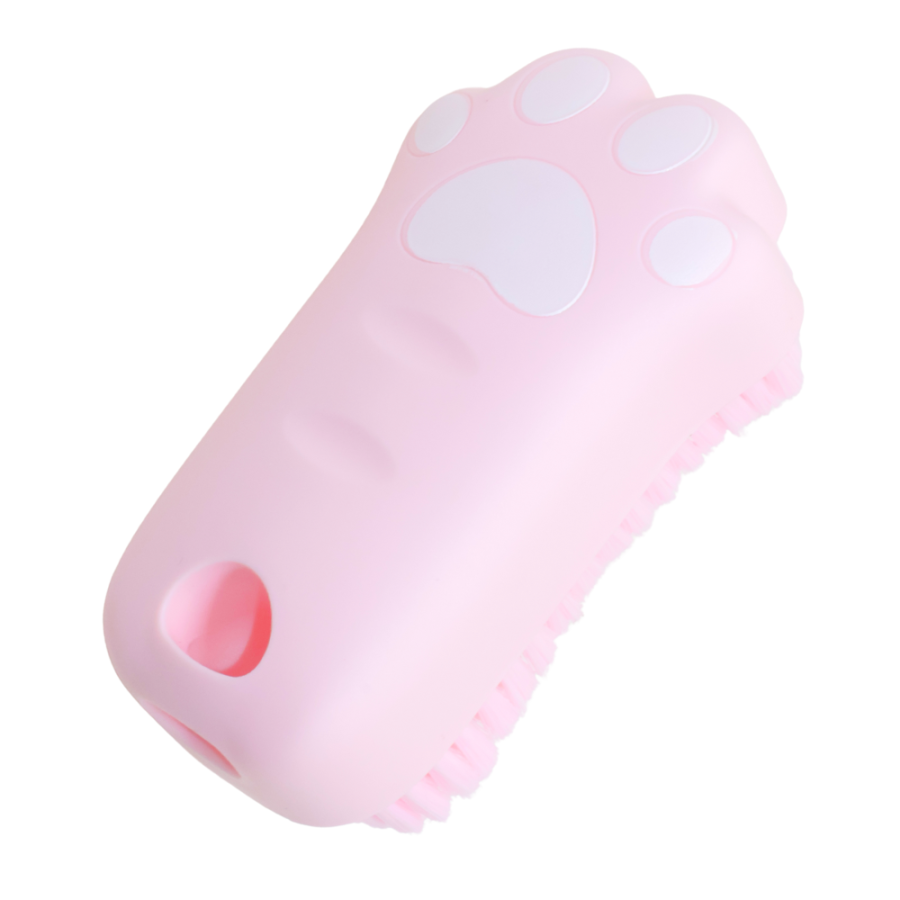 Cepillo cerdas suaves plástico, 19cm