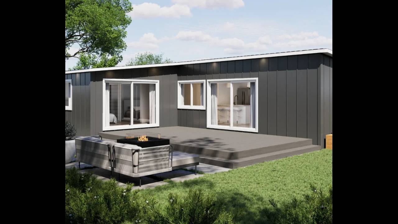 Preview image for L Shape 945 ADU, by Framework First, from San Mateo, San Mateo County, California, USA, source City of San Mateo / Community Planning Collaborative.