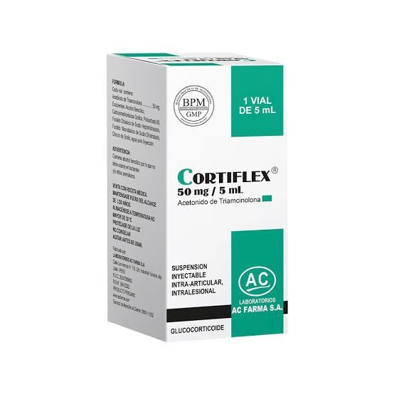 Cortiflex 50 Mg Amp/5 ml