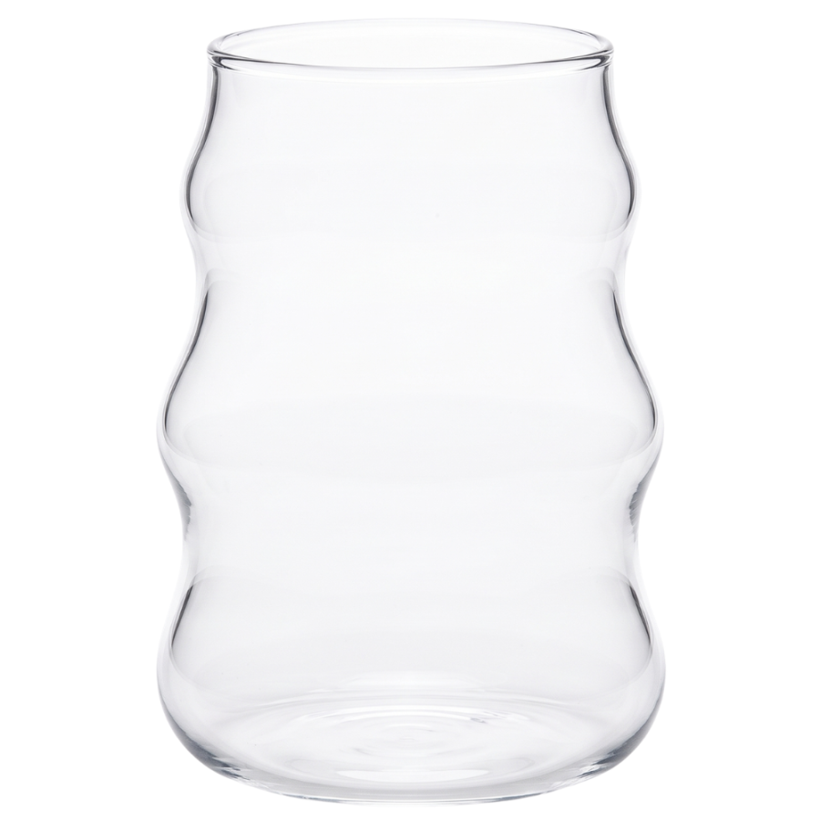 Vaso resistente al calor vidrio borosilicato, 500ml