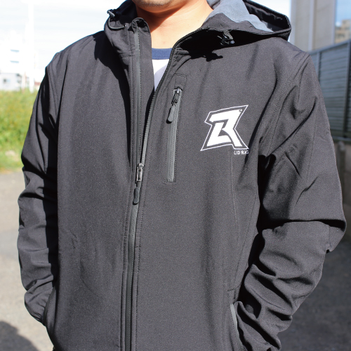 [Poly Tech Soft Shell Jacket 前面]