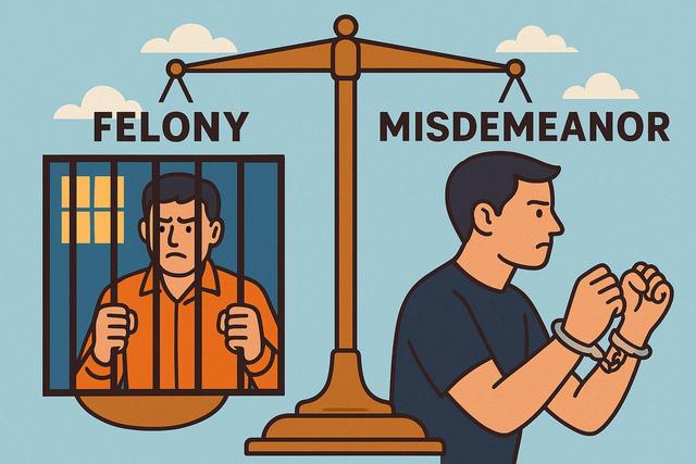 Understanding Felony vs. Misdemeanor in Criminal Law